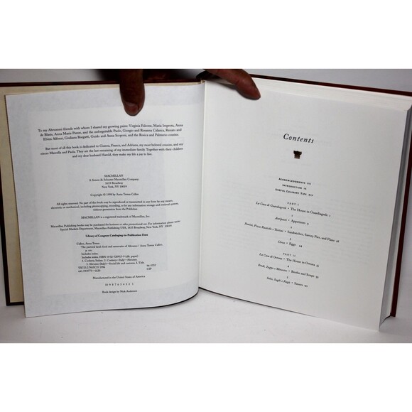 FOOD & MEMORIES OF ABRUZZO Italy's Pastoral Land Anna Ter. Callen HC/DJ Cookbook - Picture 6 of 14